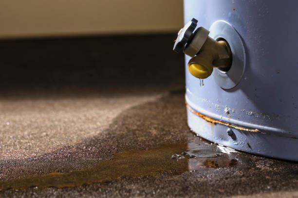 Water damage restoration process in Topton, PA